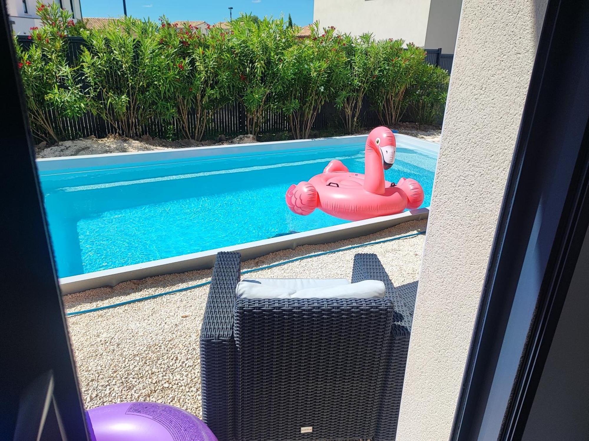 Location Saisonniere Villa Uzès Exterior foto